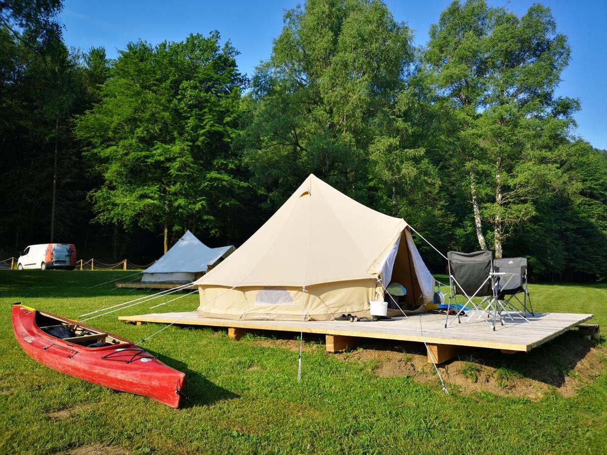 Eco River Camp Hotell Radovljica Exteriör bild